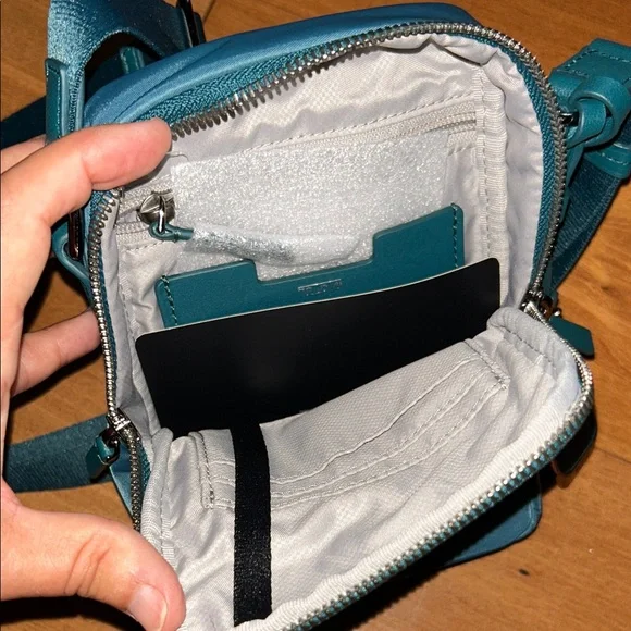 NWT Tumi Persia Crossbody Bag- Lagoon color - Picture 6 of 6